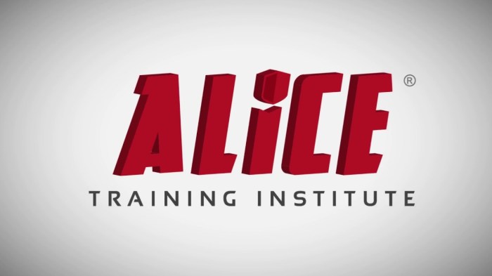 Alice training