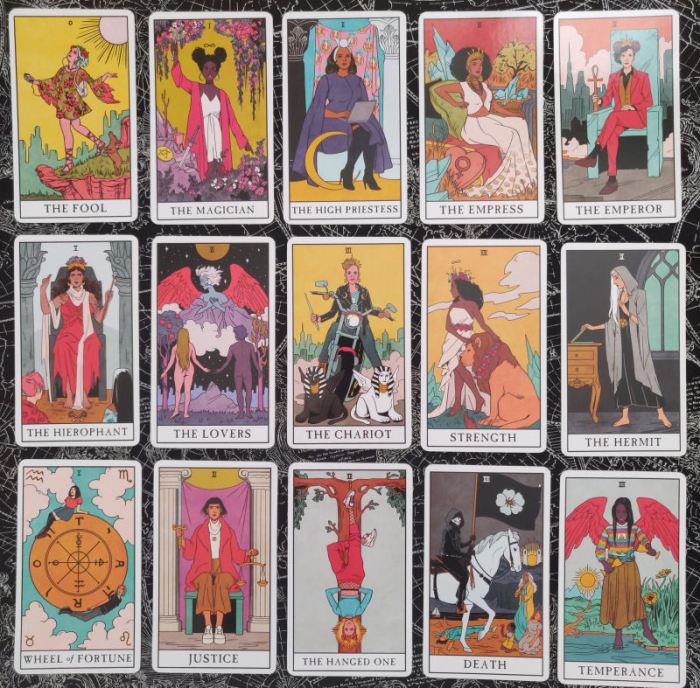 Witch tarot modern deck seeking active women