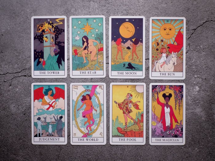 Modern witch tarot deck meanings