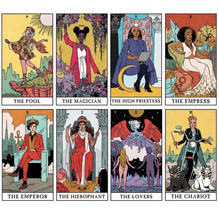 Modern witch tarot deck meanings