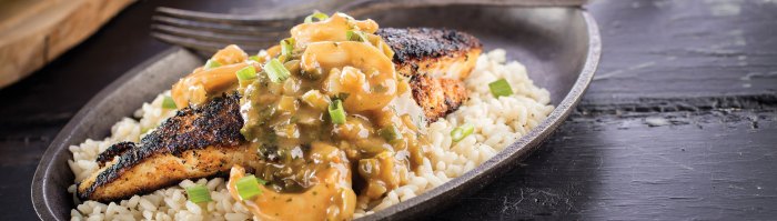 Pappadeaux mississippi catfish & shrimp etouffee