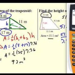 Area of trapezoids rhombi and kites worksheet answers